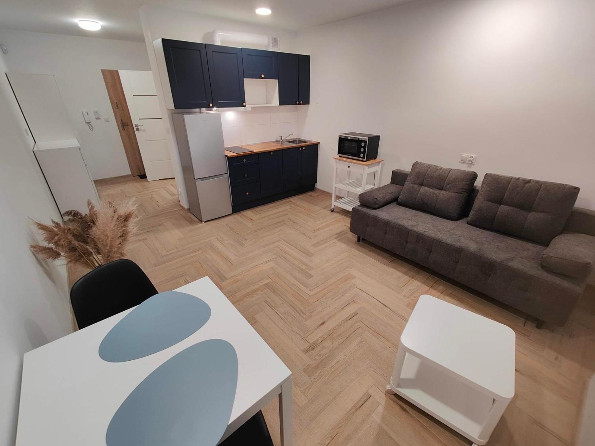 Turkusowa Appartement Mosty Buitenkant foto